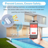 New WiFi Water Leak Detector ( 2.4 G WiFi ) for Home, 90 dB Water Sensor Alarm and App Alerts, Wireless Leakage Detector Alarm for Pipes, Bedroom, Kitchen, Bathroom, Basement (1 Piece)