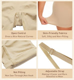 New Wizshapor Bodysuit Shapewear for Women Seamless Body Shaper Bodysuits Tummy Control Shape Wear Beige Sz L/XL