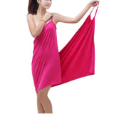 New Women's Spaghetti Strap Backless Wrap Midi Cover Up Dress, One Size, Pink