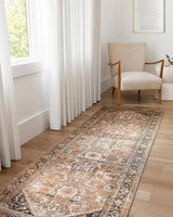 NEW Loloi II WYN-02 Wynter Area Rugs, 2'-6" x 12'-0", Auburn/Multi, Retails $240+