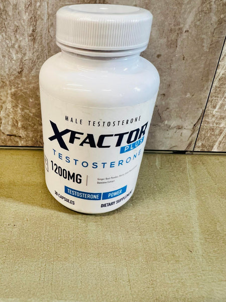 New XFactor Plus Testosterone 1200 MG 30 Capsules BB 1/24