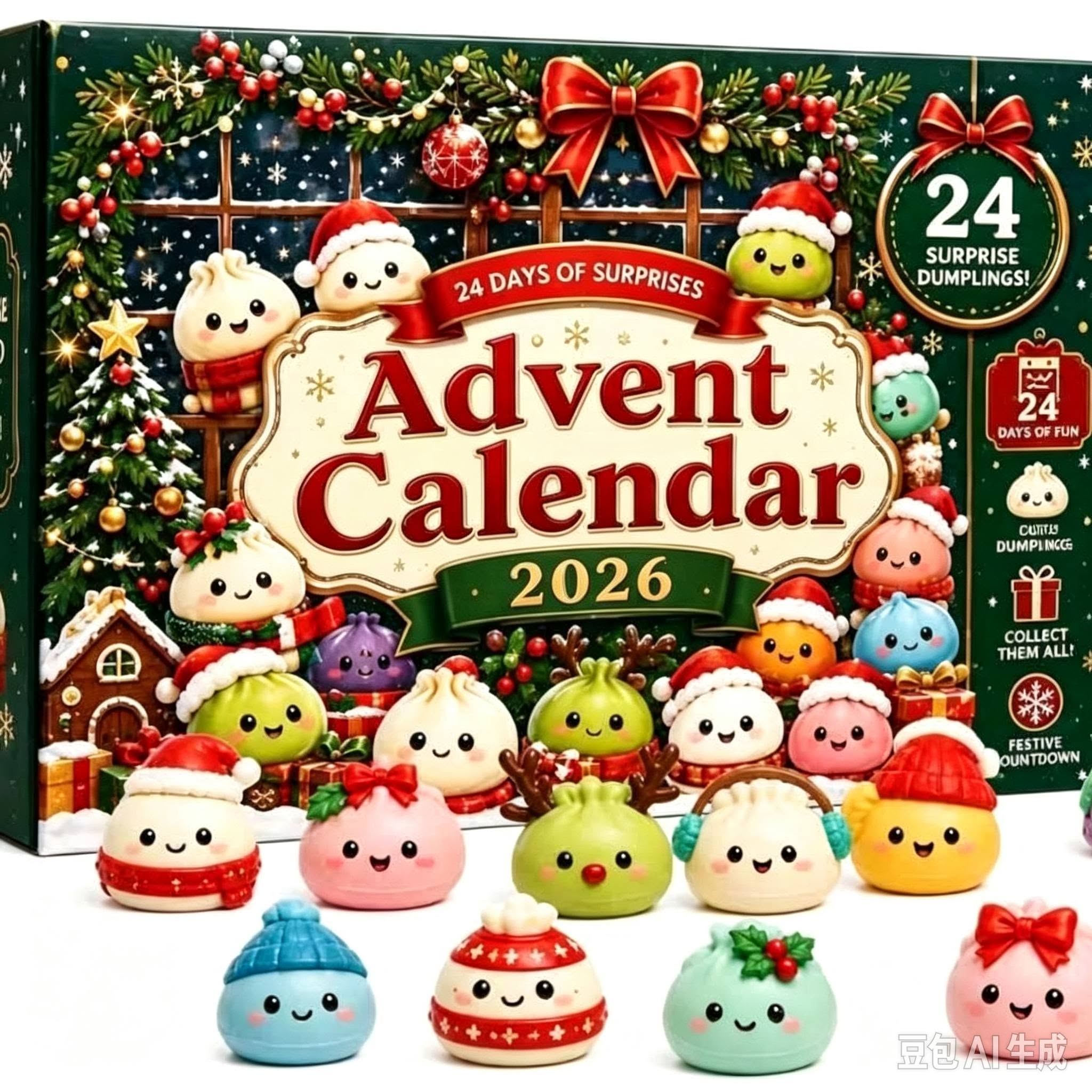 Christmas calendars No.343413, 12 to choose from! $35 Tax included