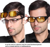 New Tvindkirdod Macular Degeneration Glasses for Men/Women, for Macular Degeneration, Glaucoma, Cataracts and Retinitis Pigmentosa, glasses for macular degeneration, Yellow Lenses