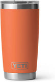 NEW YETI Rambler 20 oz Stainless Steel Vacuum Insulated Tumbler w/MagSlider Lid - High Desert Clay - Retails for $45!