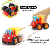 New in box! Yiosion Farm n Country Friction Powered Vehicle Set, no batteries needed! Tractor, Bulldozer, Dump Truck, Cement Mixer, Ages 18 Months+