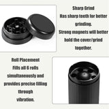 New Retails $75+ Zablendpro - 2in1 Roller Grinder, Portable Swifty Roll Cylinder Grinder Machine, Say Goodbye to Hassle of Rolling by Hand, Automatic Electric Rolling Machine, Rechargeable,Compact &Easy to Use (1PCS)