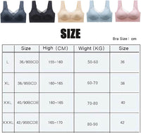 New Zen Chic Bras - Fashion Deep Cup Orthopedic Bras includes 2, Summer Push Up Wireless Bras, Sz L! Includes 2 Beige