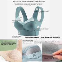 New Zen Chic Bras - Fashion Deep Cup Orthopedic Bras includes 2, Summer Push Up Wireless Bras, Sz L! Includes 2 Beige