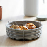 NEW Retails $76, Warm Grey Bread Basket by Zone Denmark, remove the insert and use for tempting fruit and greens
