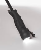 NEW BetterBrella | Black & Pink Dahlia Reverse-Close Flashlight Umbrella! Retails $55+