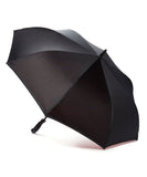 NEW BetterBrella | Black & Pink Dahlia Reverse-Close Flashlight Umbrella! Retails $55+