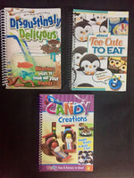 Set of 3 Durable Softcover Books Packed With Adorable, Silly, Delicious Treats!