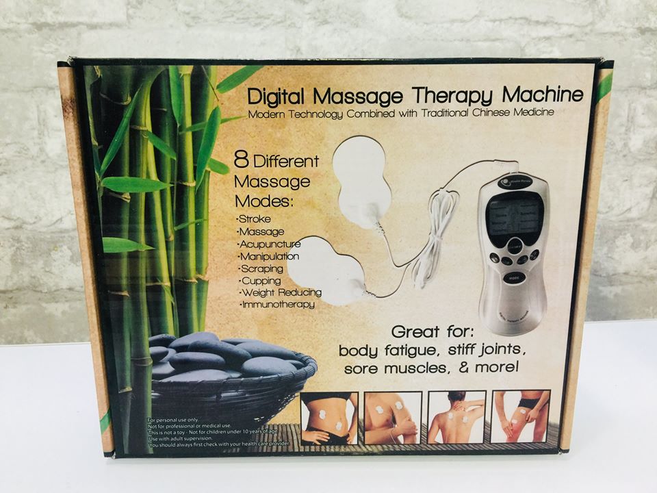Digital Massage Therapy Machine With 8 Different Massage Modes! Batteries not included takes 2 AAA