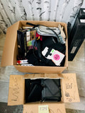 LOT 124-BOX LOT AS IS HOUSEWARES, PERSONAL 50+ PC! GREAT FOR RE-SALE OR TO KEEP!