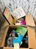 LOT 125-BOX LOT AS IS NORDSTROMS, AMAZON 2 BOXES 60+ PC! GREAT FOR RE-SALE OR TO KEEP!