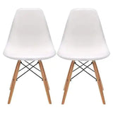 Wayfair Item! ViscoLogic Mid-Century Durable Eames Style Eiffel Dining Chairs (Set of 2 Chairs) - Retails $300+