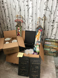 LOT 135-BOX LOT AS IS MIXED HOUSEWARES LOT 2 BOXES! GREAT FOR RE-SALE OR TO KEEP!