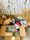 LOT 141-BOX LOT AS IS MIXED LOT HOUSEWARES, ACCESSORIES, 3 BOXES! GREAT FOR RE-SALE OR TO KEEP!