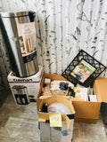 LOT 142-BOX LOT AS IS MIXED LOT HOUSEWARES 2 BOXES! GREAT FOR RE-SALE OR TO KEEP!