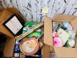 LOT 159-BOX LOT AS IS MIXED HOME 2 BOXES 50+ PC! GREAT FOR RE-SALE OR TO KEEP!