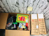 LOT 182-BOX LOT MIXED LOT HOME, HEALTH, STATIONERY ETC, 50+ PC! GREAT FOR RE-SALE OR TO KEEP!