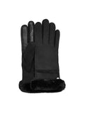 New Women's Nordstrom UGG Seamed Tech Sheepskin Gloves, allows you to use your touchscreen on devices while wearing, Size Large - Retails $200+
