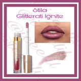 Glitterati Lip Top Coat - Ignite by Stila for Women - 0.1 oz Lip Gloss