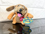 Just For Laughs crazy Animals Keychain Dog, Squeeze its belly for some hilarious laughing action