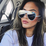 Quay Australia Iconic Aviator Sunglasses - White, Retails $150 US+