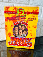 All-Time Family Classics 5 DVD pack (Sealed); Heidi, Shirley Temple, The Jungle Book, Lassie - Movie Classics That Last Throughout The Decades