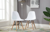 Wayfair Item! ViscoLogic Mid-Century Durable Eames Style Eiffel Dining Chairs (Set of 2 Chairs) - Retails $300+