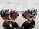 New Designer Rep. Sunglasses, 400 UV Protection! Stylish Gradient Lenses! Ombre Orange/Purple - Retails $40+