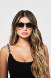 New Nordstrom Quay Australia High Key sunglasses in black fade, retails $87+ Unisex