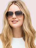 Nordstrom, Authentic Kate Spade Geneva Sunglasses, Navy, Nickel-Free - Retails $160+