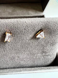 New in gift box! Nordstrom Cubic Zirconia & Sterling Silver Stud Earrings, Nickel-Free