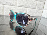 New Designer Rep. Sunglasses, 400 UV Protection! Teal Multi with gradient lenses - Retails $40+