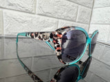 New Designer Rep. Sunglasses, 400 UV Protection! Teal Multi with gradient lenses - Retails $40+