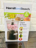 Hamilton Beach Food Processor Mini Chopper, 3 Cup, Electric, Black - Tested, Light Use