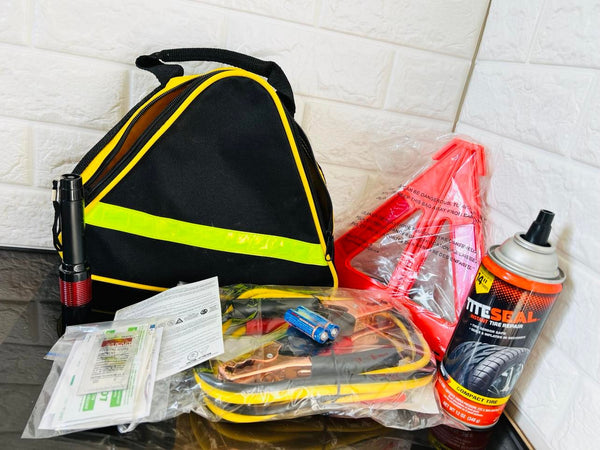11 piece auto emergency kit