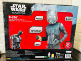 New in Box! Star Wars Rogue One K-2SO Costume Deluxe Top Set, Size 4-6