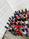 Large 30 Piece Lot of Revlon Colorstay Gel Envy Nail Polish, bottles are in mixed condition from shipping, great lot, great variety
