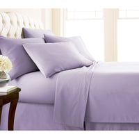 Brand new in package! Bamboo Essence 2800 wrinkle free deep pocket 4 Piece sheet set in Full/Double, Mauve! Fits Mattresses up to 18" Deep