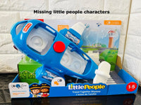 Fisher-Price Little People Travel Together Airplane - Missing Little People Characters
