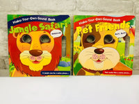 Set of 2 Make-Your-Own-Sound Board Books!