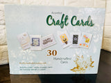 New 30 All Occasion Greeting card Box set, Craft Cards set! Great assortment with envelopes in keepsake box!