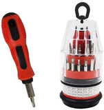 New Compact 30 + 1 Mini Screwdriver Set! Torx, Flathead, Hex, Safety, and Phillips driver bits, super handy, makes a great gift!