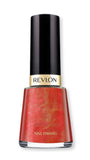 Revlon Nail Enamel, Chip Resistant Nail Polish, Glossy Shine Finish, in Red/Coral, 650 Saucy, 0.5 oz