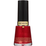 Revlon Nail Enamel, Chip Resistant Nail Polish, Glossy Shine Finish, in Red/Coral, 650 Saucy, 0.5 oz