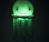 New Cuddle Barn "Bubbles the Jellyfish" Glowing Melodic Stuffed Plush Toy, Retails $64+