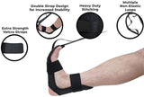VIDELLY Foot Stretcher and Leg Stretcher Strap Bundle Yoga Rehabilitation Stretching Strap Foot Drop Correction Leg Stretch Band Improve Flexibility Yoga Ligament Stretching Belt for Ankle Feet,Black
